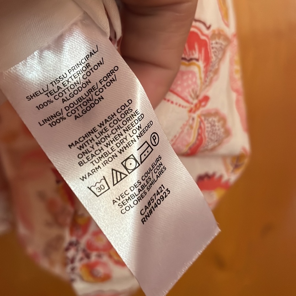 Loft Outlet lined sundress size XS EUC - Picture 9 of 9